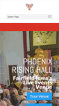 Mobile Screenshot of phoenixrisinghall.com